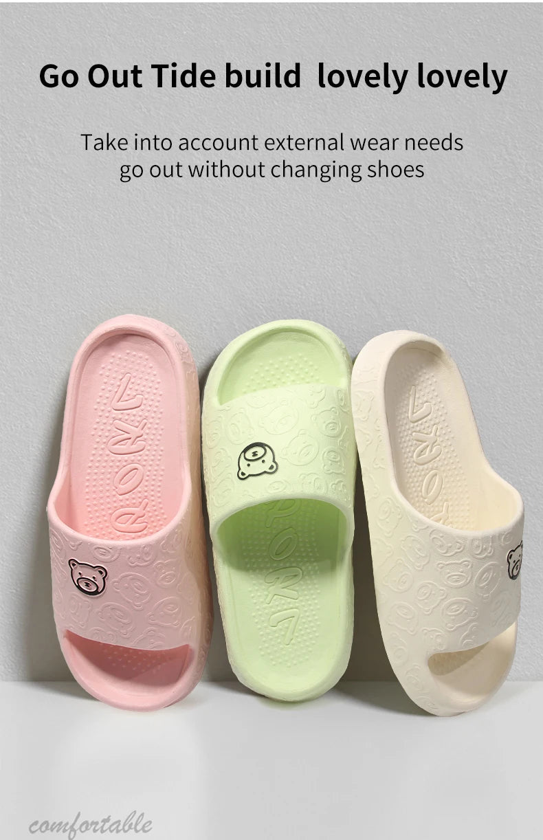 Cloud Comfort Non-Slip EVA Slippers – Lightweight Cushioned Indoor Slides