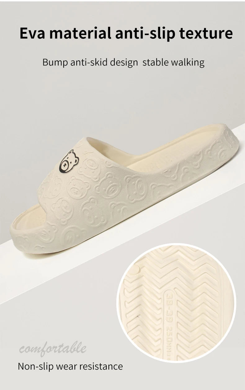 Cloud Comfort Non-Slip EVA Slippers – Lightweight Cushioned Indoor Slides