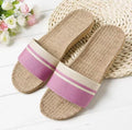 Women’s Hemp Slide Sandals – Lightweight Summer Indoor Flats (Breathable Comfort)