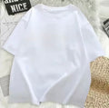 Blank White T-Shirt for Printing – Soft Cotton Unisex Tee for Heat Transfer & DIY Design