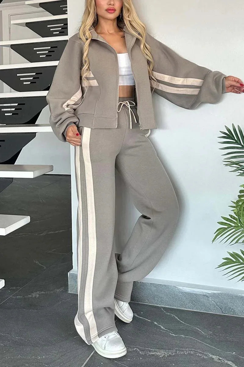 Women’s Sport Luxe Two-Piece Tracksuit Set
