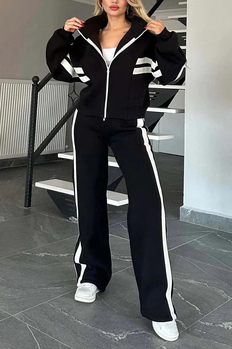 Women’s Sport Luxe Two-Piece Tracksuit Set