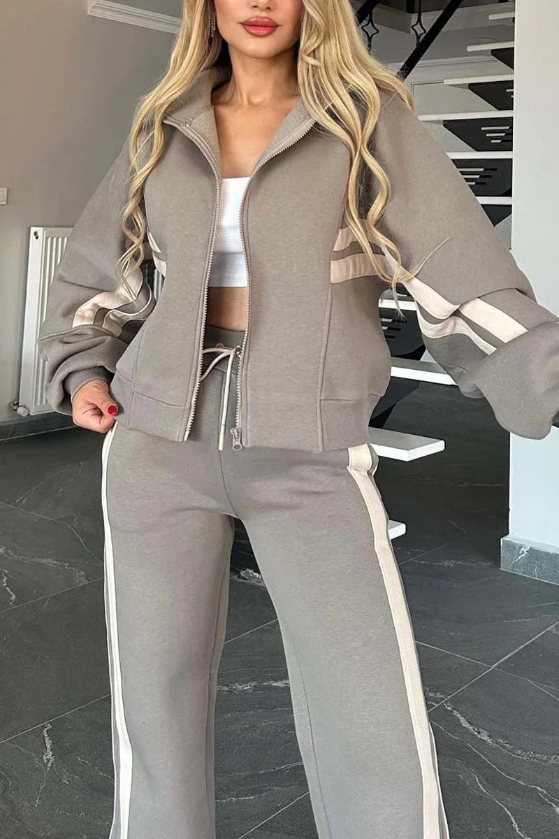 Women’s Sport Luxe Two-Piece Tracksuit Set