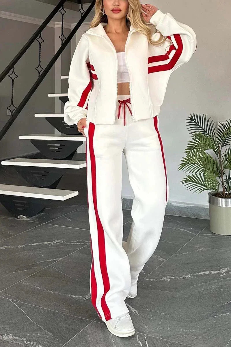Women’s Sport Luxe Two-Piece Tracksuit Set