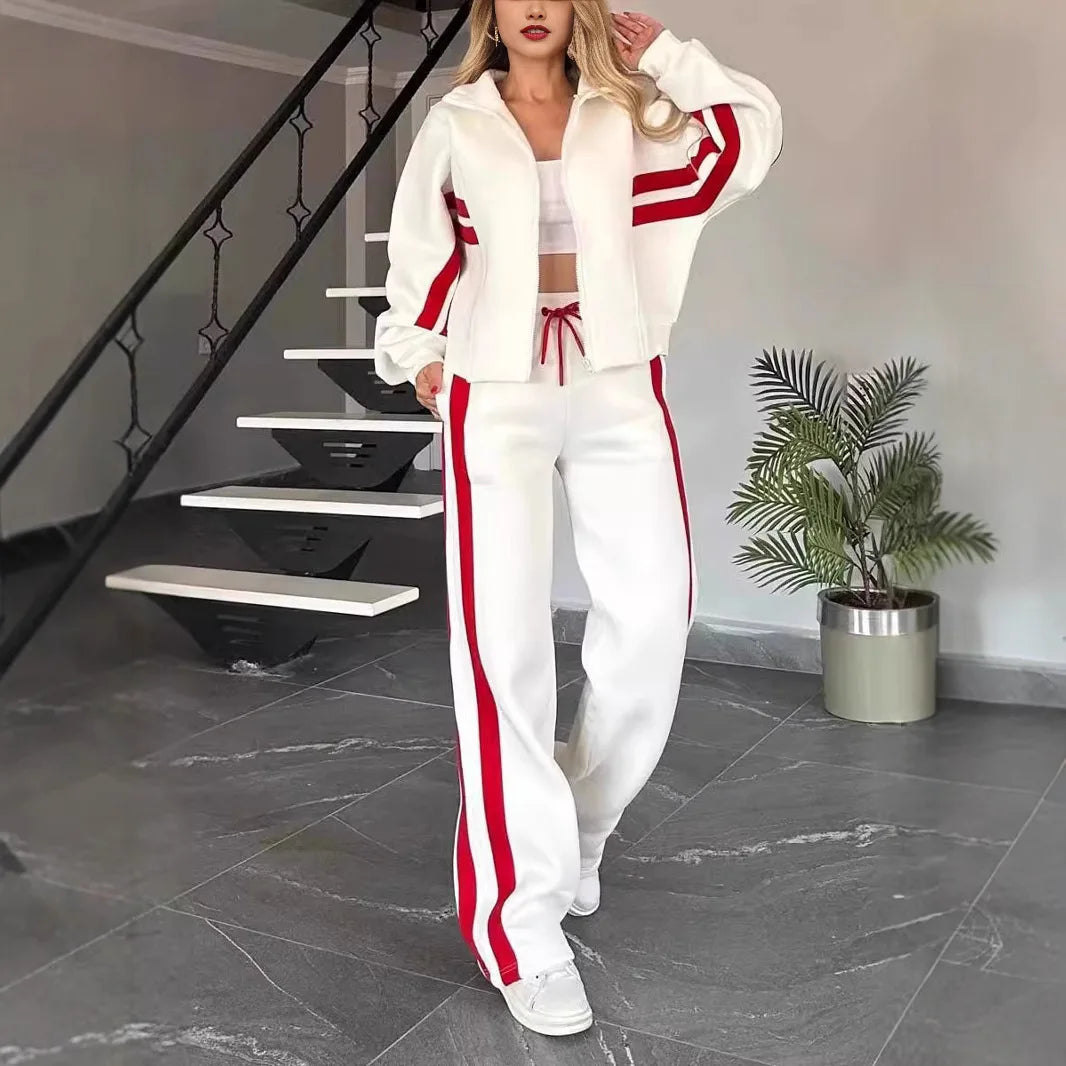 Women’s Sport Luxe Two-Piece Tracksuit Set