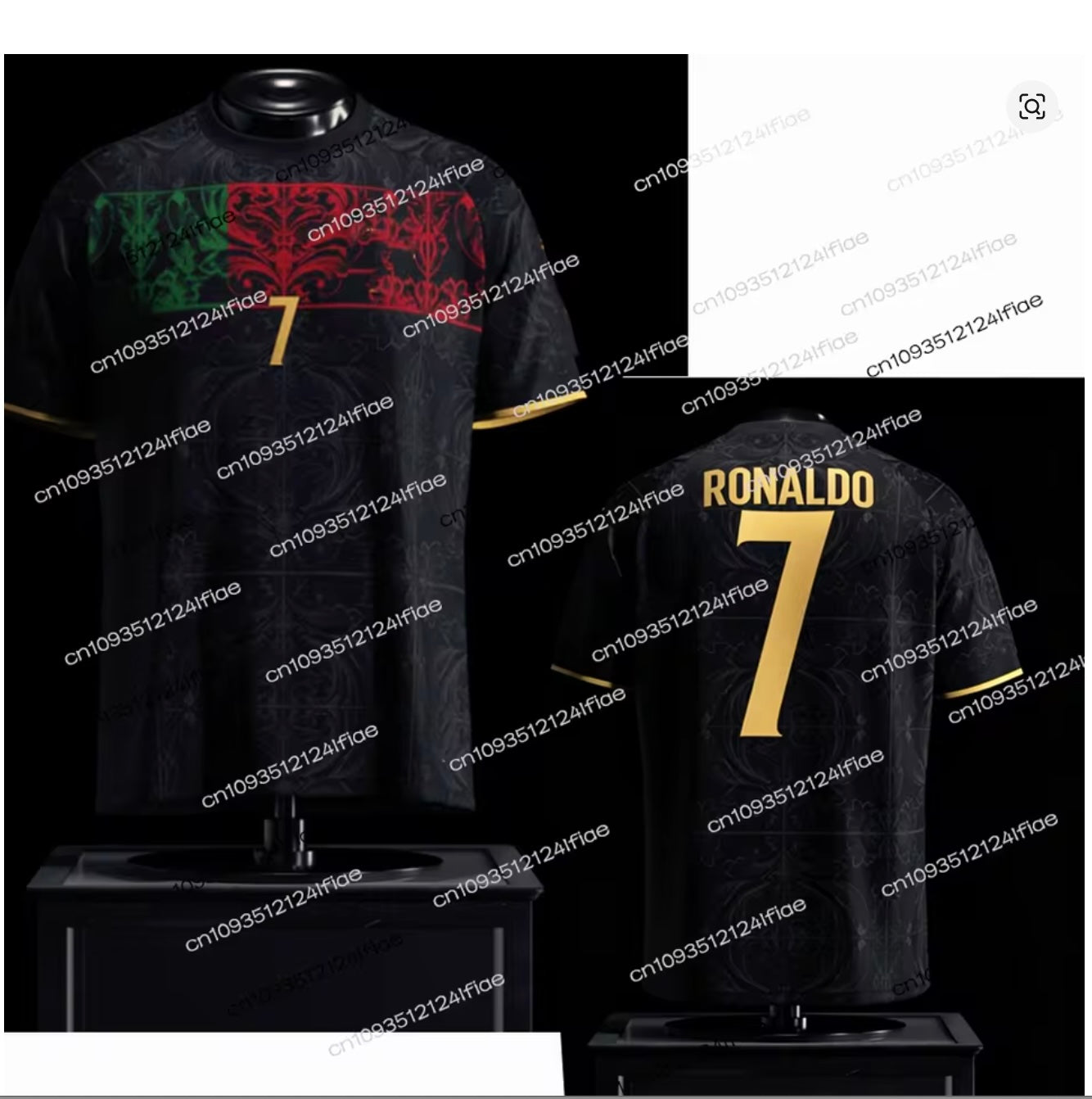 Soccer-Inspired Fan Jersey Shirt – Multiple Styles